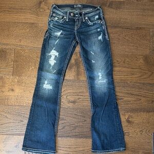 Silver Jeans Dark Blue Boot Cut Women Jeans
